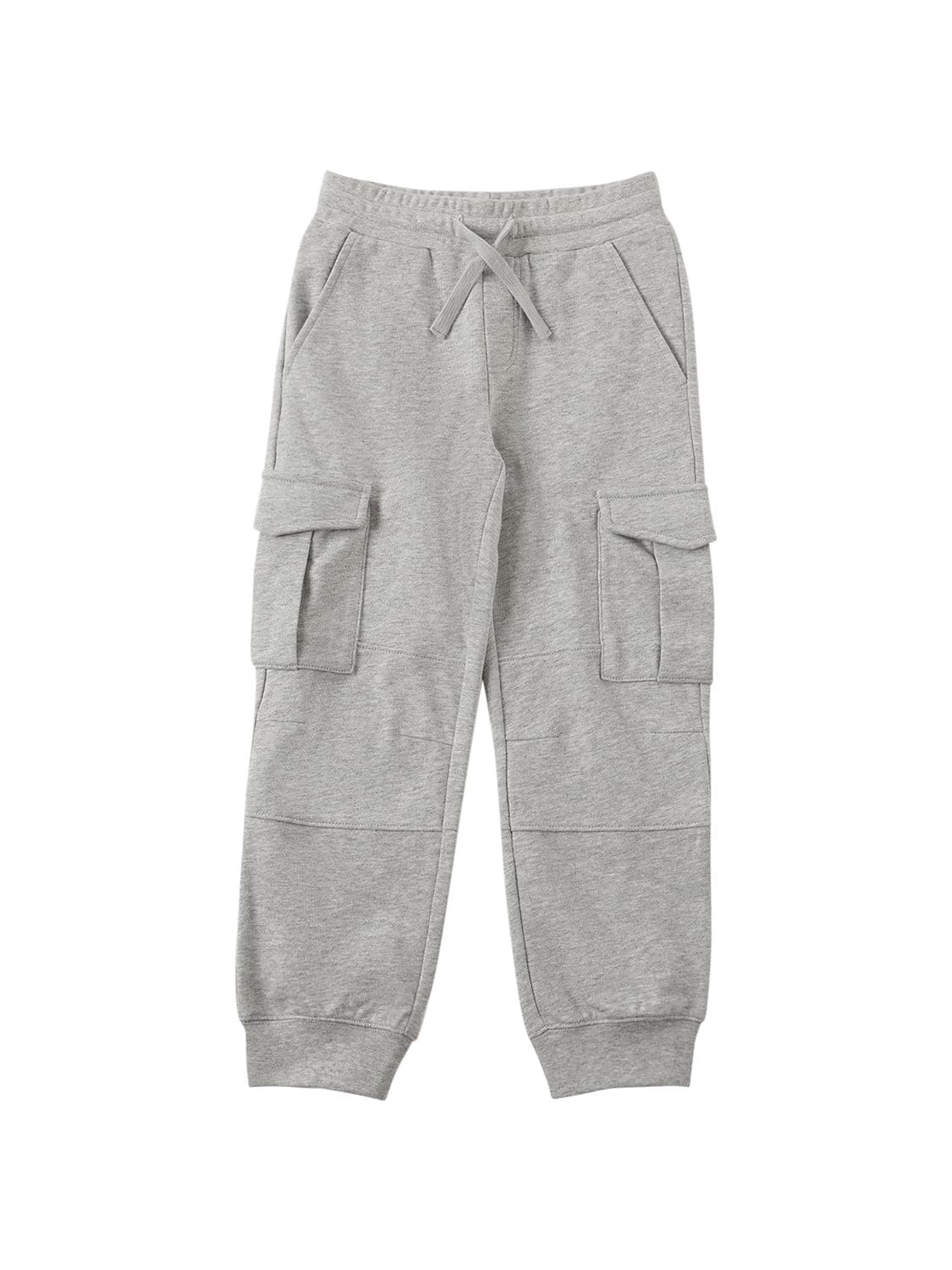 Grey Jogger Pants With Pockets