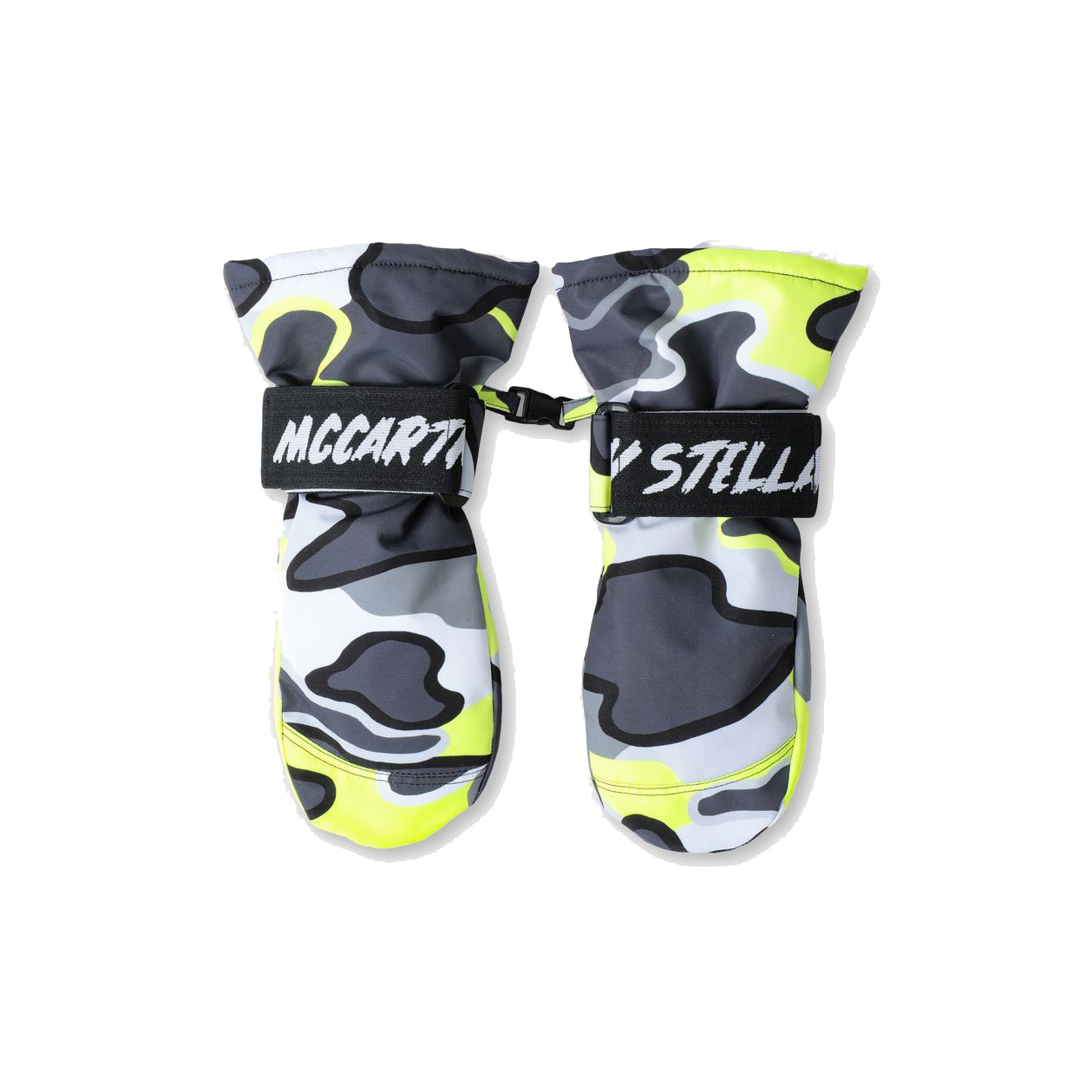 Fluro Camo Ski Gloves