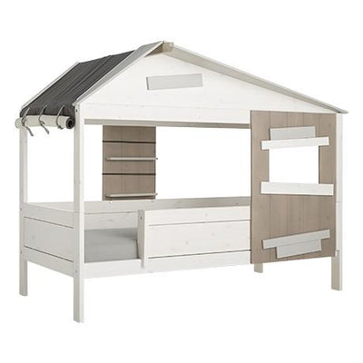 THE HIDEOUT HUT BED WHITE / STANDARD SLATS