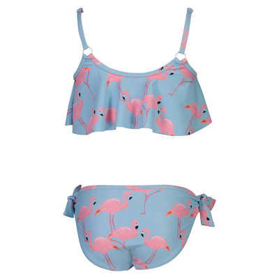 Flamingo Social Flounce Bikini