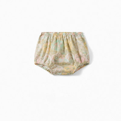 EXCLUSIVE LIBERTY PRINT BABY BLOOMERS LIGHT YELLOW