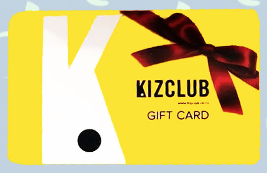 KIZCLUB GIFT CARD (ONLINE ONLY)